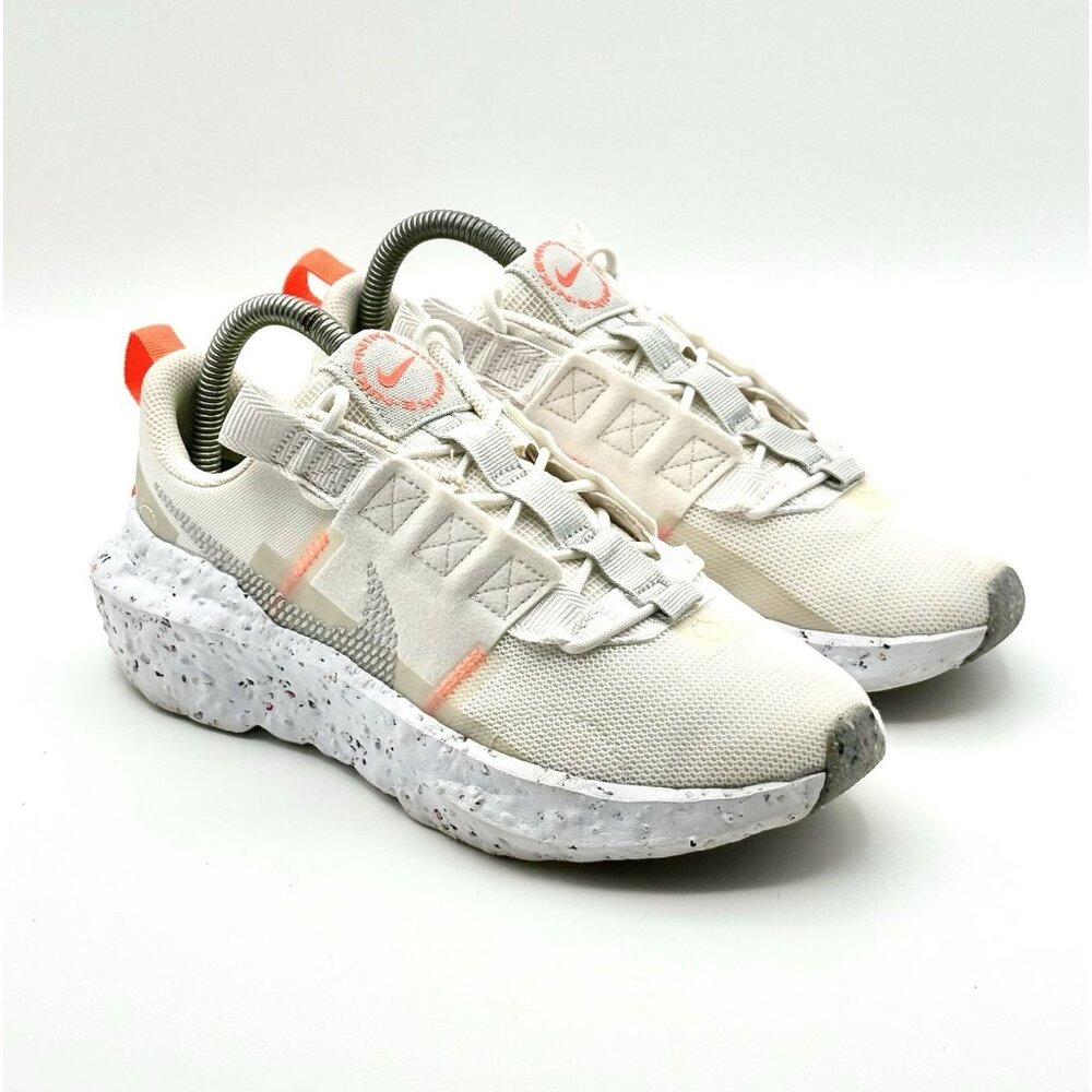 Nike Womens Crater Impact CW2386-100 Beige Running Shoes Sneakers Size 8